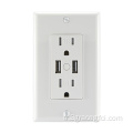 Type C USB Wall Outlet Rectacle Fast Charger